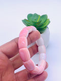 Queen Conch Shell Bracelet • Length 7.5 Inch • AAA Quality • Natural Pink Queen Conch Shell Bracelet