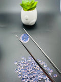 6 mm Lavender Quartz Round Cut - Pack of 4 Pcs - Medium Lavender Color - AAA Quality