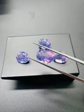 8x10 mm Lavender Quartz Oval Cut - Pack of 1 Pc - Dark Lavender Color - AAA Quality