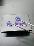 8x10 mm Lavender Quartz Oval Cut - Pack of 1 Pc - Dark Lavender Color - AAA Quality