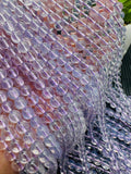 Lavender Quartz Round Beads 6 mm Size - AAA Quality- 40 cm Length- Natural Lavender Quartz Beads