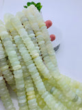 Serpentine Roundel Beads 14/16 mm Size - 40 cm Length- AAA Quality- Natural Serpentine Rondelle Beads