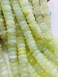 Serpentine Roundel Beads 14/16 mm Size - 40 cm Length- AAA Quality- Natural Serpentine Rondelle Beads