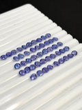 Tanzanite Faceted 5MM Round, -Good Quality Natural Tanzanite Cut stone,Pack of 1 PCs. origin Tanzania
