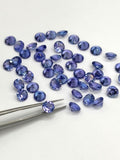 Tanzanite Faceted 5MM Round, -Good Quality Natural Tanzanite Cut stone,Pack of 1 PCs. origin Tanzania