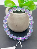 Lavender Quartz Bracelet 8 mm Size, AAA Quality- 7.5'' Length-code 0.MX- Natural Lavender Quartz Round Bracelet. origin Brazil. weight 18-GM