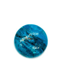 Blue Opalina Round Cabs - 17-20 mm Size - Code B1-B5- Natural Opalina Cabochons - Origin Peru- AAAA Quality