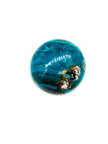 Blue Opalina Round Cabs - 17-20 mm Size - Code B1-B5- Natural Opalina Cabochons - Origin Peru- AAAA Quality
