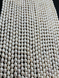 Pearl Rice 7x9 mm, 16 Inch Strand , Freshwater cultured Pearl, origin China, farming pearl.