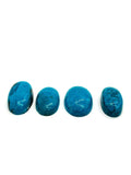 Blue Opalina Oval Cabs - Natural Opalina Cabochons - Origin chili- AAA Quality