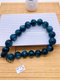 Kyanite Bicolor Round Beads - 20 mm Size - Code #K6 - AAA Quality - Length 40 cm- Natural Kyanite Round Beads- Rare Beads