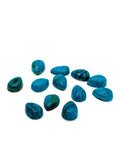 Blue Opalina Pear Cabs-Size 7x10 MM - Natural Opalina Cabochons - Pack of 4 Piece Origin chili- AAA Quality