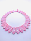 Queen Conch Shell Necklace • Length 22 Inch • AAA Quality • Natural Pink Queen Conch Shell Necklace