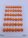 Spiny Oyster Shell Marquise Cabs • 8x10 mm • Pack of 6 Piece • AAA Quality • Natural Shell Cabochon •