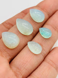 Peruvian Opal Pear Cabochon• Pack of 5 pcs mix size • Natural Peru Opal Cabs • Origin- size 7x10,8x11,9x13,10x14 and 10X15 code #1