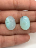 Peruvian Opal Cabochon• size 12-13X18 MM • Pack of 3 pcs. AAA Quality • Natural Peru Opal Cabs • Origin- Peru