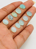 Peruvian Opal 7X9-10 MM cabs • Pack of 5 pcs. AAA Quality • Natural Peru Opal Cabs • Origin- Peru
