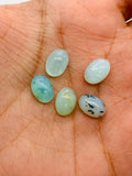 Peruvian Opal 7X9-10 MM cabs • Pack of 5 pcs. AAA Quality • Natural Peru Opal Cabs • Origin- Peru