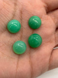 Chrysoprase Cabs 9-12 mm size , Chrysoprase Cabochon - Chrysoprase Square Cabs-