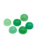 Chrysoprase Cabs 9-12 mm size , Chrysoprase Cabochon - Chrysoprase Square Cabs-