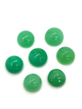 Chrysoprase Cabs 9-12 mm size , Chrysoprase Cabochon - Chrysoprase Square Cabs-