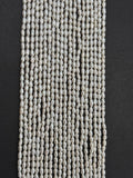 Pearl Rice 2-2.5MM Beads, 16 Inch Strand , Freshwater cultured Pearl, small size pearl.