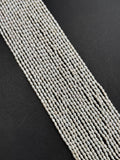 Pearl Rice 2-2.5MM Beads, 16 Inch Strand , Freshwater cultured Pearl, small size pearl.