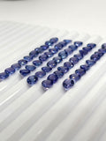 Tanzanite Faceted 5MM Round, -Good Quality Natural Tanzanite Cut stone,Pack of 1 PCs. origin Tanzania