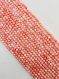 Queen Conch 4mm Shell Round Beads • • Length 16 inch • AAA Quality • Natural Pink Queen Conch Shell Beads
