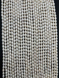Pearl Rice 7x9 mm, 16 Inch Strand , Freshwater cultured Pearl, origin China, farming pearl.