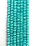 Peruvian Opal Roundel Beads, 12 mm Size • Length 14 Inch • AAA Quality • Origin Peru. dyed color opal