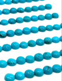 Turquoise Round Cabs - 6 mm size - Pack of 2 Pc - AAA Quality - 100% Natural Turquoise- Turquoise Round Cabochon - Flat Back Cabs