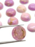 Phosphosiderite 10mm Round Cabochon • • Pack of 4 Pcs . AAA Quality • Natural Phosphosiderite Cabs • Phosphosiderite
