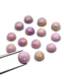 Phosphosiderite 5mm Round Cabochon • Pack of 6 Pcs . AAA Quality • Natural Phosphosiderite Cabs • Phosphosiderite