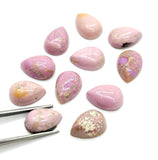 Phosphosiderite Pear 7X10mm Cabochon • Pack of 5 Pcs . AAA Quality • Natural Phosphosiderite Cabs • Phosphosiderite pendant