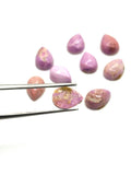 Phosphosiderite Pear 5x7mm Cabochon • Pack of 6 Pcs . AAA Quality • Natural Phosphosiderite Cabs • Phosphosiderite