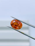 2.65 Carat - Spessartite Garnet Faceted Oval Cut - Code #A1- 8.3x6.3 mm - AAA Quality - Natural Spessartite Garnet Loose Stone
