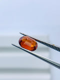 2.65 Carat - Spessartite Garnet Faceted Oval Cut - Code #A1- 8.3x6.3 mm - AAA Quality - Natural Spessartite Garnet Loose Stone