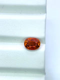 2.65 Carat - Spessartite Garnet Faceted Oval Cut - Code #A1- 8.3x6.3 mm - AAA Quality - Natural Spessartite Garnet Loose Stone