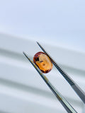 2 Carat Natural Spessartite Garnet Faceted Oval Cut - Code #A4- 8.2x6.4 mm - AAA Quality - Spessartite Garnet Loose Stone