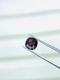 Spinel Faceted Cushion • Code# A2 - 5.5x5.5 mm - Natural Red Spinel Cushion Cut - AAA Quality