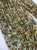 Petro Tourmaline 2 mm Cube Faceted Beads- AAA - Natural Petro Tourmaline Box Beads