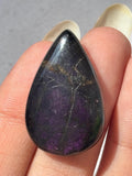 purple Purpurite Cabs ,Code P5-P8 .Natural gemstone , Gemstone cabochon. Purpurite