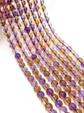 Ametrine round beads 8 mm Size AAAA Quality , Ametrine Round Beads, 40cm strand- Gemstone Round Beads- Ametrine