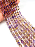 Ametrine round beads 8 mm Size AAAA Quality , Ametrine Round Beads, 40cm strand- Gemstone Round Beads- Ametrine