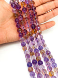 10MM Ametrine round beads AAA Quality , Ametrine Round Beads, 40cm strand- Gemstone Round Beads- Ametrine