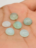 Peruvian Opal 8 MM cabs • Pack of 6 pcs. AAA Quality • Natural Peru Opal Cabs • Origin- Peru