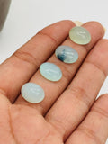 Peruvian Opal 9X11-12 MM cabs • Pack of 6 pcs. AAA Quality • Natural Peru Opal Cabs • Origin- Peru