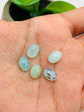 Peruvian Opal 7X9-10 MM cabs • Pack of 5 pcs. AAA Quality • Natural Peru Opal Cabs • Origin- Peru