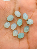 Peruvian Opal 7X9-10 MM cabs • Pack of 5 pcs. AAA Quality • Natural Peru Opal Cabs • Origin- Peru